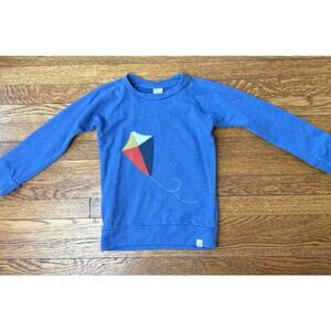 Lulu + Roo Girls' Kite Applique Sweatshirt Size 5-6